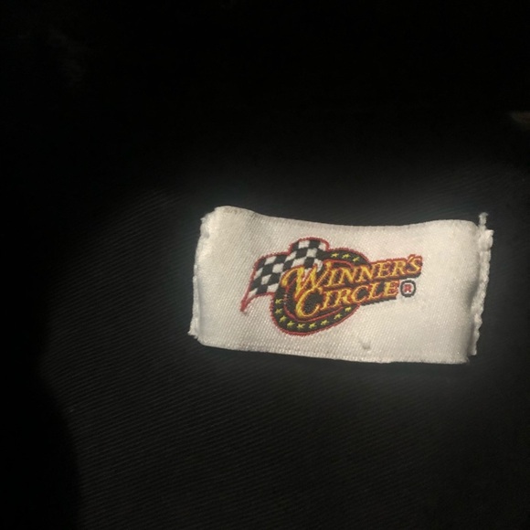 Winners circle dale Earnhardt 3 racing button down black shirt sz large - Picture 2 of 5